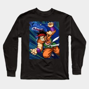 YAMCHA MERCH VTG Long Sleeve T-Shirt